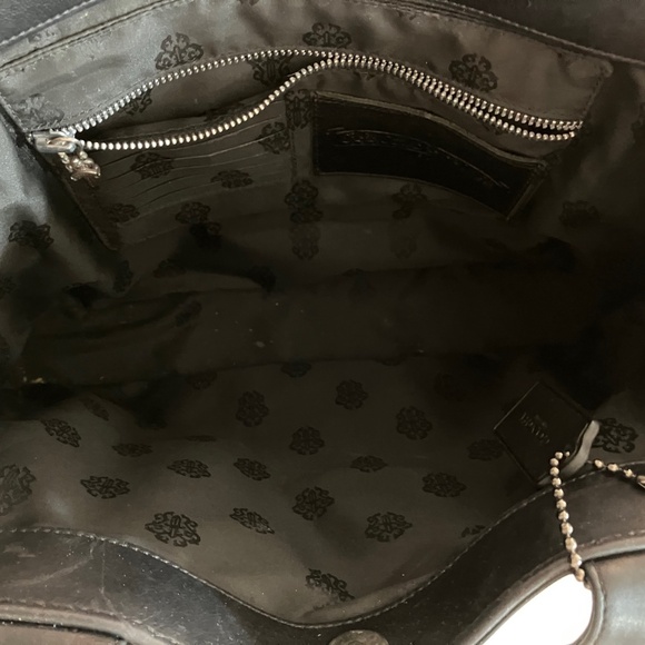 Chrome Hearts Large Size Black Leather JJ Dean Moto Shoulder Bag - Picture 4 of 11